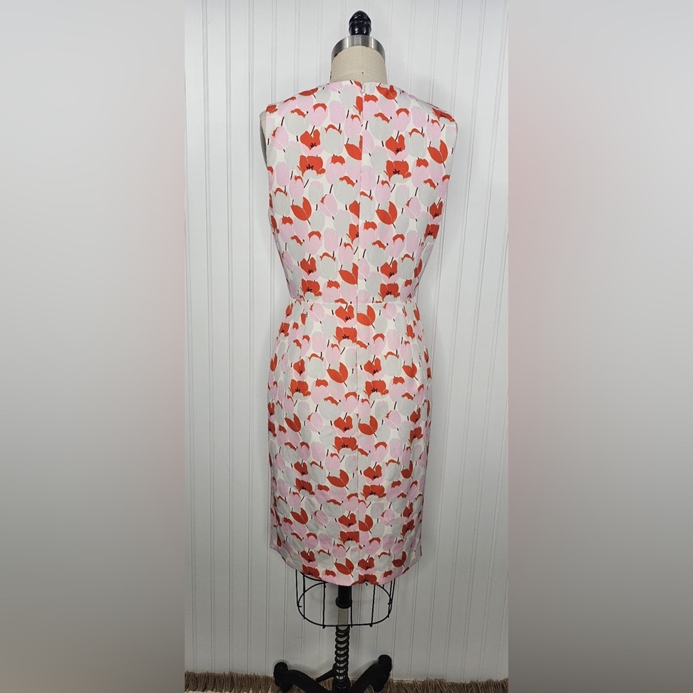 Black Halo Women Floral Sleeveless Midi Dress‎ Size 8 - Picture 7 of 11
